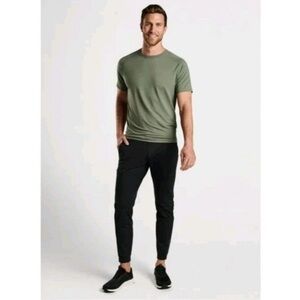 Peter Millar Men’s Crown Sport Atlas Performance Pant Jogger Black Size Small